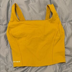 Mustard Yellow Women's Tank Top